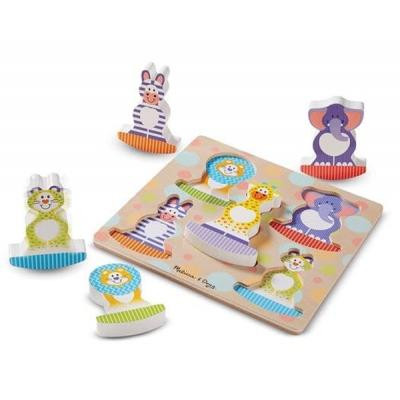 Розвиваюча іграшка Melissa&amp;Doug Формовий пазл Сафарі (MD1886)