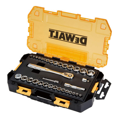 Набір головок DeWALT 1/4&quot;, 3/8&quot;, 34 шт. (DWMT45034-0)