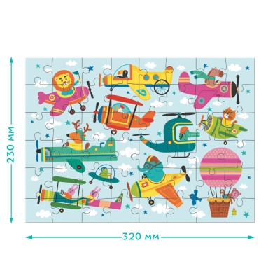 Пазл DoDo на 48 елементів Наздоганяй! У небі (300617)