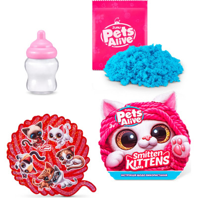 Інтерактивна іграшка Pets &amp; Robo Alive сюрприз Грайливі кошенята (9541)