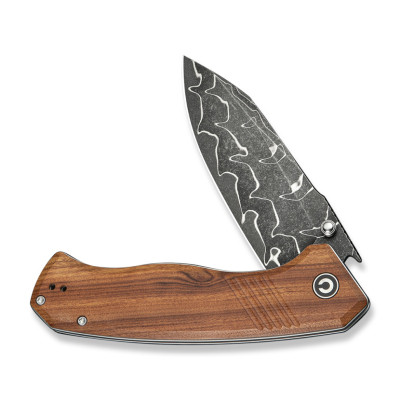 Ніж Civivi Placoid, Wood, Damascus (C23079-DS1)