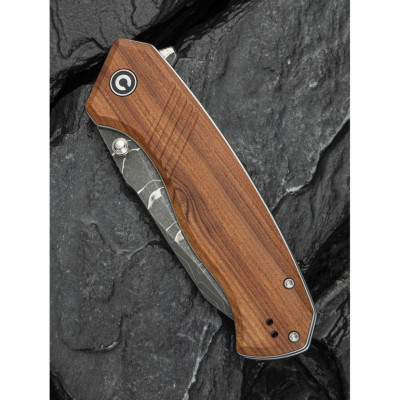Ніж Civivi Placoid, Wood, Damascus (C23079-DS1)
