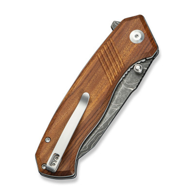 Ніж Civivi Placoid, Wood, Damascus (C23079-DS1)