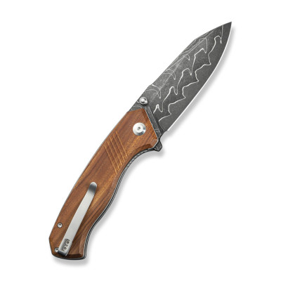 Ніж Civivi Placoid, Wood, Damascus (C23079-DS1)