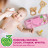 Дитячі вологі серветки Smile baby для новонароджених з клапаном 72 шт (4823071617870)