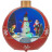 Прикраса декоративна Luville Collectables Куля Новорічна 18.5 х 17 см Червона (8718861435313RED)