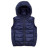 Жилет дитячий Kurt пуховий з капюшоном (V-HT-580T-104-blue)