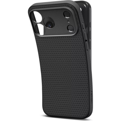 Чохол до мобільного телефона Spigen Liquid Air iPhone 17 Pro Max Matte Black (ACS10265)