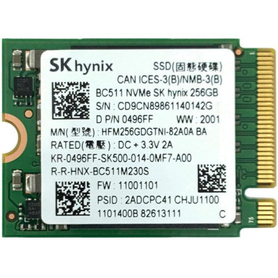 Накопичувач SSD M.2 2230 256GB Hynix (HFS256GEJ3X108N)