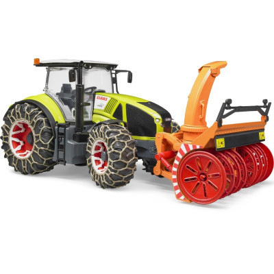 Спецтехніка Bruder Трактор Claas Axion 950 для прибирання снігу (03017)
