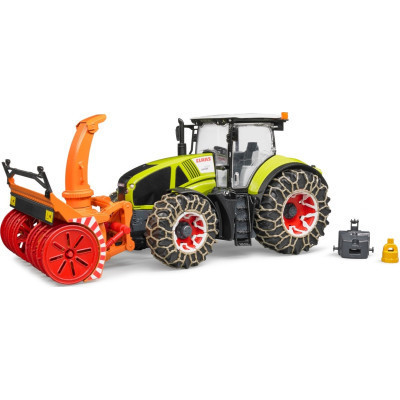 Спецтехніка Bruder Трактор Claas Axion 950 для прибирання снігу (03017)