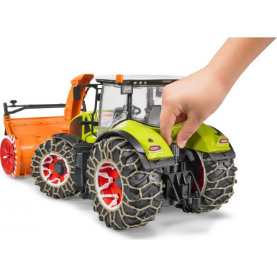 Спецтехніка Bruder Трактор Claas Axion 950 для прибирання снігу (03017)