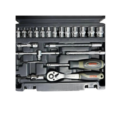 Набір інструментів GTM 46шт. 1/4&quot; 4-14мм, кейс (GTS-046)