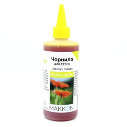 Чорнило Makkon для Epson L100/L200/L300/L800 250 мл yellow (IMN-EPS-L100-250Y)