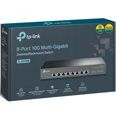 Комутатор мережевий TP-Link TL-SX1008