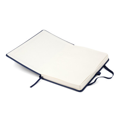 Книга записна Axent Partner Lux , 125x195 мм, 96 аркушів, клітинка, тверда обкладинка, синя (8202-02-A)