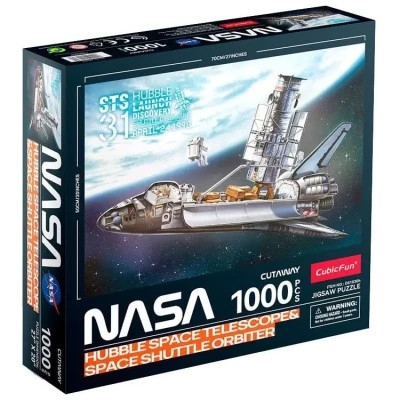 Пазл Cubic Fun NASA Космічний телескоп Хаббл (DS1030h)