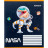 Зошит Kite NASA 12 аркушів, коса лінія (NS24-235)