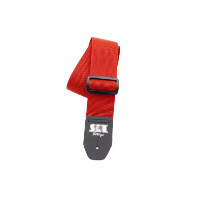 Ремінь для гітари SIT Strings 2&quot; Guitar Strap Red (236738)