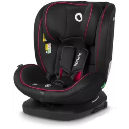Автокрісло Lionelo Bastiaan i-Size Black Red, чорне з червоним (LO-BASTIAAN I-SIZE BLACK RED)