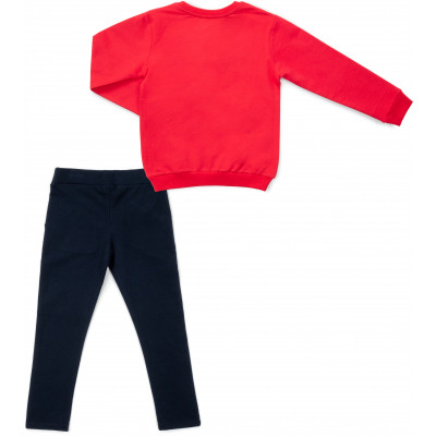 Спортивний костюм дитячий Breeze &quot;MORE LOVE&quot; (13269-128G-coral)