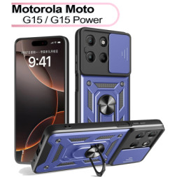 Чохол до мобільного телефона BeCover Military Motorola Moto G15 / G15 Power Blue (713531)