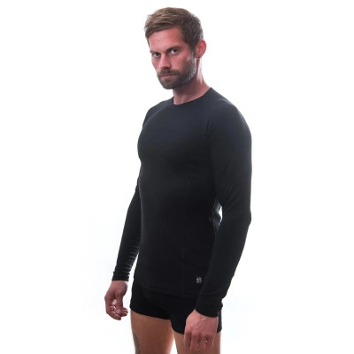 Термокофта Sensor Merino DF LS black 15100021 XL (SM11M-black-XL)