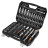 Набор инструментов Neo Tools 86шт, 1/2&quot;, 1/4&quot;, CrV, кейс (10-060)