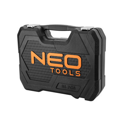 Набор инструментов Neo Tools 86шт, 1/2&quot;, 1/4&quot;, CrV, кейс (10-060)