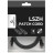 Патч-корд 1м S/FTP Cat 6A CU LSZH black Cablexpert (PP6A-LSZHCU-BK-1M)
