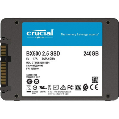 Накопичувач SSD 2.5&quot; 240GB Micron (CT240BX500SSD1)