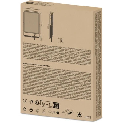 Прожектор LEDVANCE FL ESSENTIAL 50W 840 BK IP65 (4058075768130)