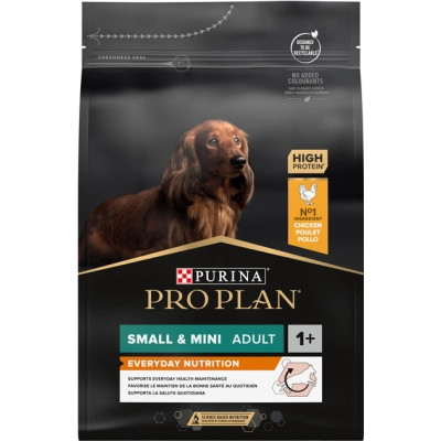 Сухий корм для собак Purina Pro Plan Dog Small&amp;Mini Adult з куркою і рисом 3 кг (7613035114920)