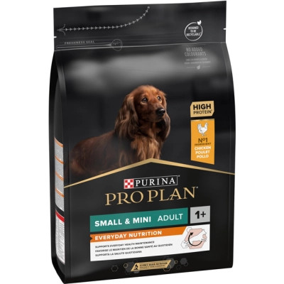Сухий корм для собак Purina Pro Plan Dog Small&amp;Mini Adult з куркою і рисом 3 кг (7613035114920)