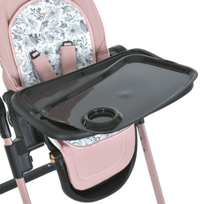 Стілець для годування El Camino ME 1037-B rose gold Crystal (ME 1037-B rose gold)