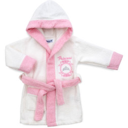 Халат дитячий Miniworld махровий (15118-98G-pink)