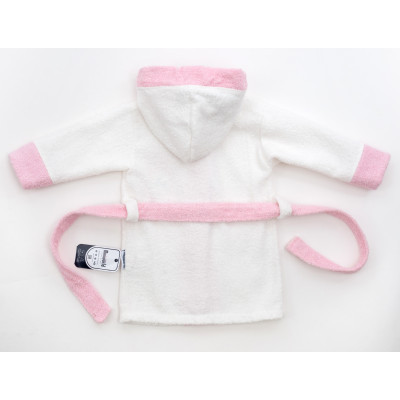 Халат дитячий Miniworld махровий (15118-98G-pink)
