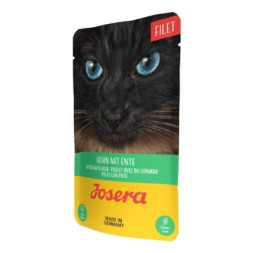 Вологий корм для кішок Josera Filet Huhn mit Ente 70 g (4032254750239)
