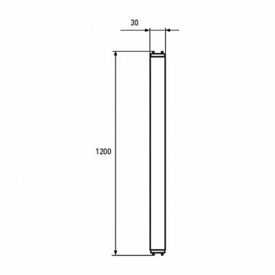 Лампочка Eurolamp G13 (LED-T8-18W/4100)