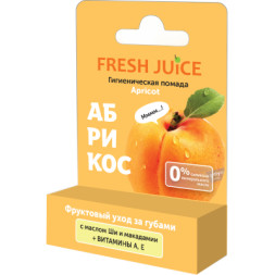 Гігієнічна помада Fresh Juice Абрикос з олією ши 3.6 г (8588006039795)