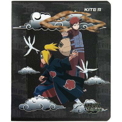 Зошит Kite Naruto 24 аркушів, лінія (NR23-239)