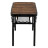 Туристичний стіл Bo-Camp Woodbine 56x34 cm Black/Wood look (1404191) (DAS303265)