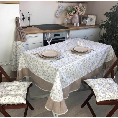 Скатертина Прованс Happy Rose 150х150 см (23855)