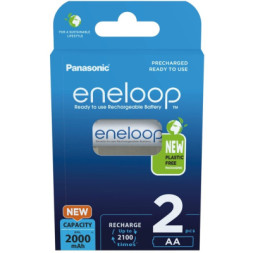 Акумулятор Panasonic Eneloop AA 2000mAh NI-MH * 2 (BK-3MCDE/2BE)