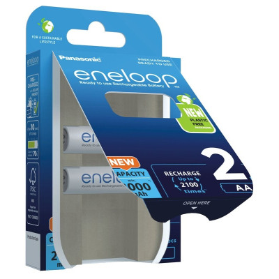 Акумулятор Panasonic Eneloop AA 2000mAh NI-MH * 2 (BK-3MCDE/2BE)