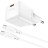Зарядний пристрій Acefast USB-C 20W Gan A73 mini + USB-C cable Fast Charger White (6974316282655)