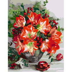Картина по номерам Rosa Start Flowers 35 х 45 см (4823098521907)