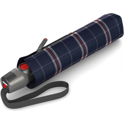 Парасоля Knirps T.200 Medium Duomatic Check Navy (Kn95 3201 5990)
