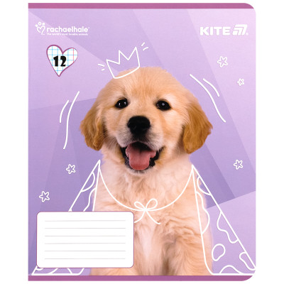 Зошит Kite Rachael Hale, 12 аркушів, клітинка (R25-232)