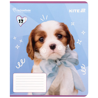 Зошит Kite Rachael Hale, 12 аркушів, клітинка (R25-232)